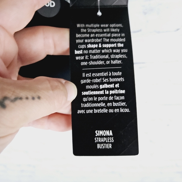 VOGLIO | Simona strapless bustier bra - Picture 4 of 6